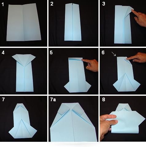 Рубашка оригами